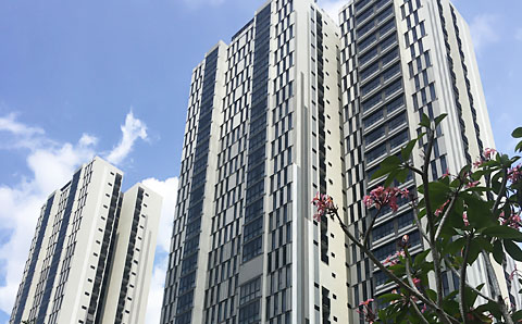 メリディン 建設状況